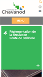 Mobile Screenshot of chavanod.fr